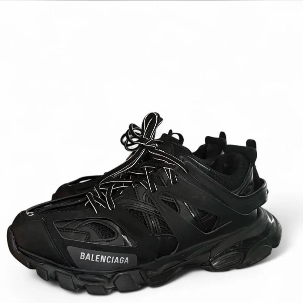 Balenciaga Men's Black Track Sneakers - Picture 3 of 5